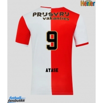 Feyenoord Ayase Ueda #9 Hjemmedrakt 2025-26 Kortermet